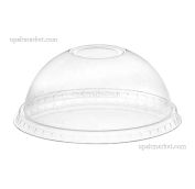 Крышка прозрачная для коктейля купол pet VEGGO с отверстием д. 95  (8упх100шт)