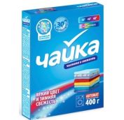 Порошок стир. ЧАЙКА Авт 400гр ЯРКИЙ ЦВЕТ и ЗИМНЯЯ СВЕЖЕСТЬ для цветного