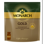 500г Кофе ЯКОБС МОНАРХ ГОЛД м/у *6шт (пал72) JDE