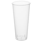 Стакан прозрачный для коктейля ПП ВЗЛП 610/655мл Bubble Cup МАТОВЫЙ д.90мм  20*уп /1022П/200шт АРТ.1