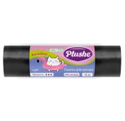 Пакет мусорный 240лит Plushe 10шт, 35мкм (100*100) 15 в кор. со стикером. АРТ.82748