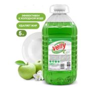 Средство д/посуды ГРАСС VELLY Light 5л, Зеленое Яблоко,АРТ. 125469