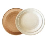 Бум тарелка ДоЭко  ECO PLATE 180мм КРАФТ (800/1400шт)
