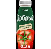 0,33л ДОБРЫЙ Нектар Томат ПЭТ/12