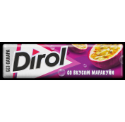Жеват. резинка ДИРОЛ 13,6гр Маракуйя 30*24