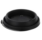 Крышка для стак. Покров д.90мм (0,300-0,500л) Тип И с закрыв.носиком ЧЕРНАЯ (20уп х50шт)  АРТ.3018Ч