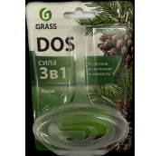 Блок подвесной для унитаза ГРАСС (GRASS) DOS 3в1 ХВОЯ (24*уп) АРТ.125851