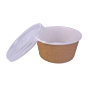 Бум креманка/супница крафт /d1-121,d2-93,h-73/ РМП 500мл