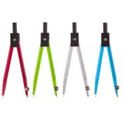 Циркуль ArtSpace металлический, 115мм, ПВХ чехол, ассорти