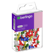 Кнопки силовые Berlingo, 50шт., ассорти, пласт. упак., европодвес