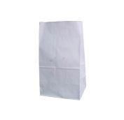 Пакет крафт без ручки б/п, 80х50х170 белый 80гр Тек-Пак (600шт)
