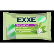 Мыло твердое косметическое ЕХХЕ 1+1 90гр х 1 штука Зелёный чай (Зеленое) полосатое