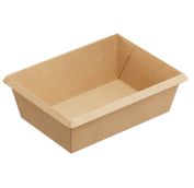 Салатник Бум. 1ЕА 400мл/b ДНО OpSalad 100х135х45 КРАФТ (50*600шт) АРТ.OCbot400/b