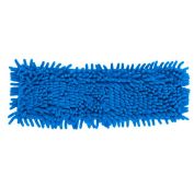 Насадка МОП для швабры OfficeClean Professional c карманами, 40*10см, ворс. м-фибра, ворс 2см,синяя