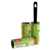 Ролик для чистки одежды OfficeClean, 5,6м., 20 слоев + 2 сменных блока 5,6м, европодвес