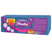 Салфетка Бум Plushe Maxi Professional,1сл, 500л, интенсив, 4 в уп,  (Синий)