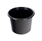Контейнер круглый герметичный Д-Полимер 0,500л d-115 Черный