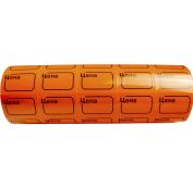 Ценник с/к Бабина (Цена) №3 (5 шт) ОРАНЖЕВЫЙ (на бабине 190шт ценников) 20x30