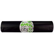 Пакет мусорный 160лит 10шт (ECO CITY) (черный втор) 55мкм (21уп) Т