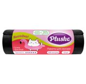 Пакет мусорный 180лит Plushe 10шт, 35мкм, супер прочные (88*110) 25 в кор. АРТ.19040