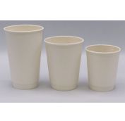 Бум стакан Л-ПАК 0,400л диам 90мм ГН Белый 2-х слойн.  /25 шт/