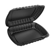 Ланч-бокс ПП РК-241 черный (100 шт/уп) Комус АРТ.2272181