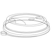 Крышка для стак. Покров д.90мм (0,300-0,500л) с закрыв. носиком прозрачная Глянцевая (50шт)АРТ.3001П