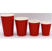 Бум стакан Л-ПАК 0,400л диам 90мм ГН Красный (1000шт)
