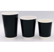 Бум стакан Л-ПАК 0,250л диам 80мм ГН Черный 2-х слойн.  /20 шт/