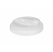Крышка для стак. Покров д.80мм (0,250л) Тип Е с закрыв. носиком Прозрачная (20уп х50шт)  (1000шт)