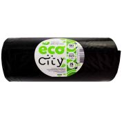 Пакет мусорный 180лит 25шт*12уп (ECO CITY) ПВД 50мкм 90*115см
