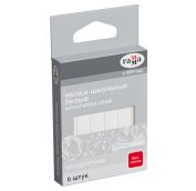 Мелки школьные Гамма, белые, 06шт., мягкие, квадратные, картонная упаковка, европодвес