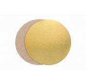 Подложка картонная 0,8мм д180мм золото/одн НЕКО (100шт)