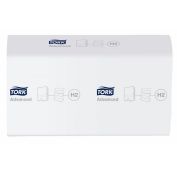 Tork полотенца листовые Xpress Multifold, H2-Advanced, цв. белый, 190листов,  2сл., 21/21