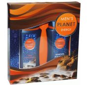 Подарочный набор Men's Planet Energy: шампунь 250мл + гель для душа 250мл New Design