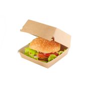 Короб Бум ДоЭко под гамбургер ECO BURGER M 100х100х60 (300шт)