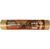 Бумага для выпечки силик. ВИКОНТ 38*100 (6рул) коричневая в рулоне