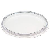 Креманка 200мл круглая прозрачная ПЭТ 400шт в кор КРЫШКА. АРТ.5083/1