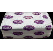 Полотенце Бумажное листовое Plushe Prof V200, V-сл., 22гр, 1сл, восстан.целл. 200 л., 20 в кор.