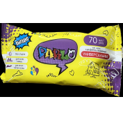 Влажные салфетки (70шт) PARLO Универсальные Для всей семьи