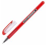 Ручка гелевая BRAUBERG Profi-Gel PRO, КРАСНАЯ, 0,5мм, линия 0,4мм
