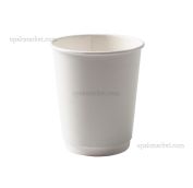 Бум стакан Виридо 0,250л диам 80мм ГН БЕЛЫЙ 2-х слойный  /30шт*уп/