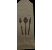 Пакет бумажный пищ. д/стол приборов 220х70 (3000шт)