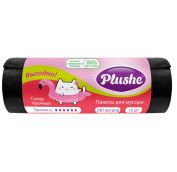 Пакет мусорный 240лит Plushe 10шт, 45мкм, супер прочные (88*135) 15 в кор. АРТ.19041