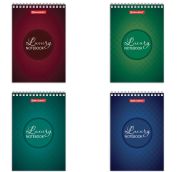 Блокнот МАЛЫЙ ФОРМАТ (97х145 мм) А6, 60 л., гребень, картон, клетка, BRAUBERG, 