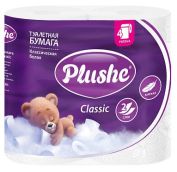 Туал Бумага Plushe Classic 4рул 