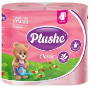 Туал Бумага Plushe Classic 4рул 