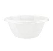 Тарелка супов. 0,6л Стандарт Пластик Премиум белая /16уп*50шт/ 800шт 12гр