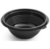 Тарелка ДНО ПР-МС-350 (PP)  черное   Протек   (540шт) (шт.)