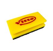 Губка д/посуды А-1 С+ профиль макси Витто (48 уп) черная надпись